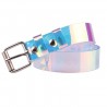 Transparent - laser rainbow - fashionable belt - 90cm - 100cm - 110cm - 120cmBelts