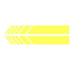 Car mirrors vinyl sticker - 15.3 * 2 cm - 2 piecesStickers