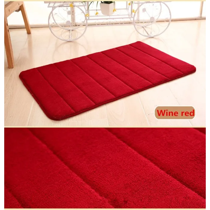 Bathroom mat - memory foam floor carpet - water absorbentBathroom & Toilet