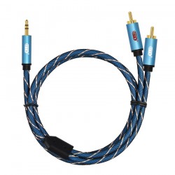 EMK 3.5mm to 2RCA AUX audio cable - 1m - 1.5m - 2m - 3m - 5mCables