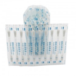 Disposable medical alcohol sticks - disinfection cotton swabs 50 piecesHearing aid