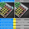 Steampunk - gaming mechanical keyboard - metal panel - round retro keycap - backlit wired keyboardKeyboards