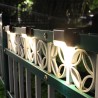4 - 12 pieces - LED - solar - stair / fence / wall light lamp - waterproofWall lights