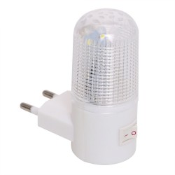 emergency light wall lamp - home lighting - LED night light - EU plug bedside lamp wall mounted energy-efficient 4 leds 3w