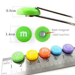 Resin fridge magnets - magnetic stickers - 10 piecesFridge magnets