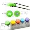Resin fridge magnets - magnetic stickers - 10 piecesFridge magnets