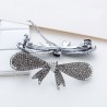 Elegant crystal bowknot - hair clip - hairpinHair clips