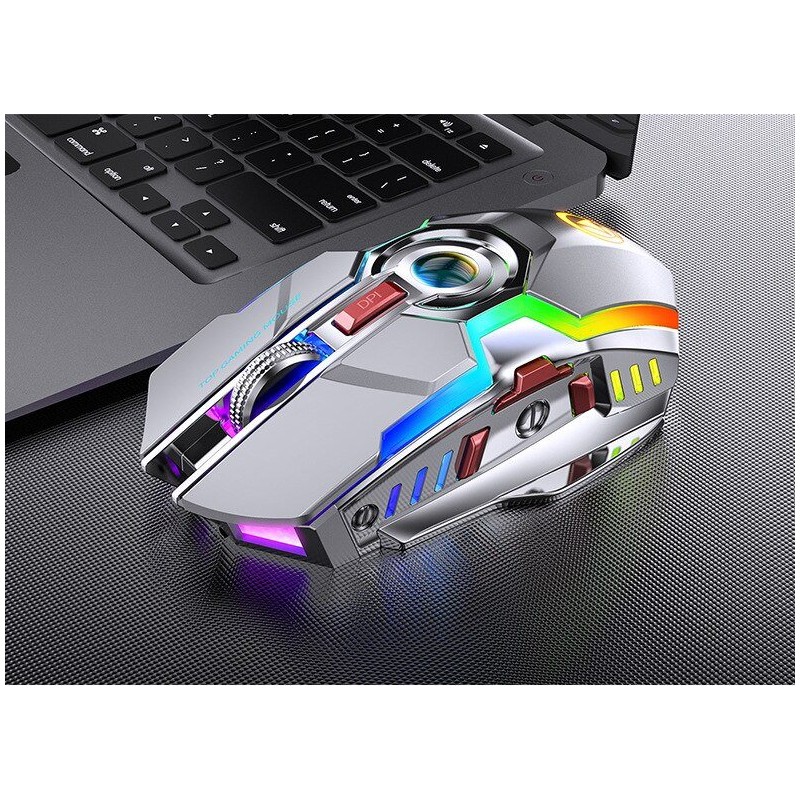 Wireless optical mouse - 1600DPI - USB - 2.0 receiverMouses