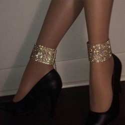 Bling Ankle Bracelet - Gold/SilverAnklets