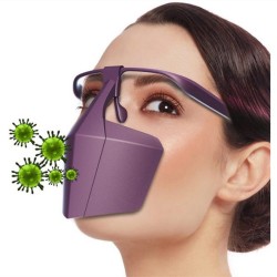 Fully sealed - anti-saliva - anti-bacterial - face - mouth - nose - plastic protective maskMouth masks