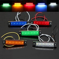 Car External Lights - LED - 6SMD - 12V/24VLED light bar