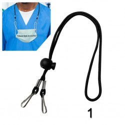 Adjustable face mask cord with lanyardMouth masks