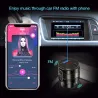 Handsfree - Bluetooth - 4.2 FM - Transmitter - Car Charger - Dual USB Adapter - MP3 PlayerExterior accessories