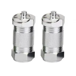 2Pcs - Metal Medicine Box - Pill Capsule - Waterproof - Outdoor - Key ringKeyrings