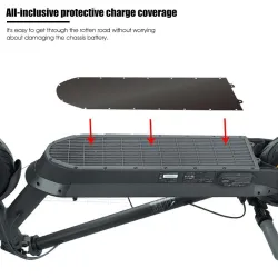 Xiaomi Mijia M365 Pro - Bottom Battery Cover - Stainless SteelExterior accessories