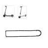 Electric Scooter - Battery Cover - Ring Seal Waterproof - Xiaomi M365 E-ScooterExterior accessories