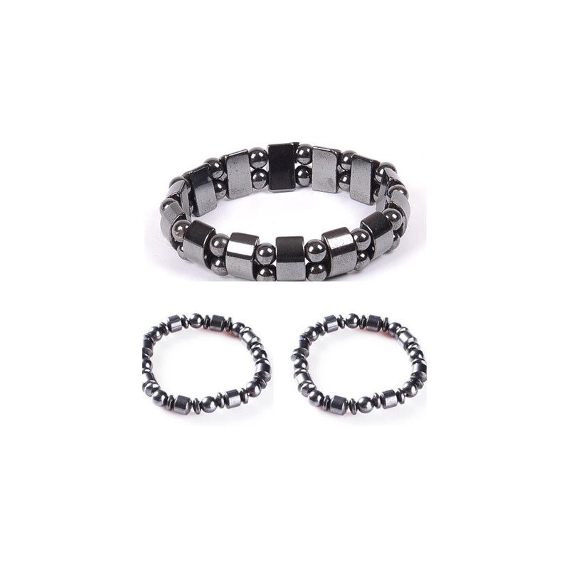 Elastic bracelet with beads - magnetic therapyBracelets
