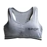 "SPORT" print - cotton fitness padded braWomen's fashion