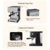 Coffee maker machine - semi-automatic - 15 BarCoffee ware