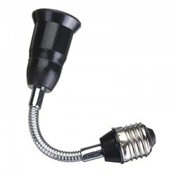 E27 - flexible extension adapter - socket - bulb base holder - converter 20 - 30 - 40 - 60 cmLighting fittings