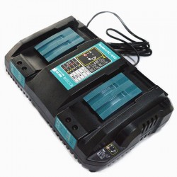 Double battery charger for Makita 14.4V - 18V - BL1830 - Bl1430 - DC18RC - EU plugElectronics & Tools