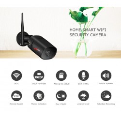 5 MP - 1920P HD - wireless security camera - two way audio - WiFi - support Onvif - waterproofSecurity cameras