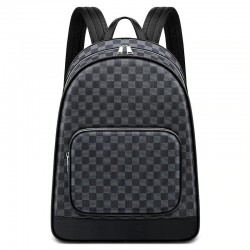 Polo backpack - plaid design - USB charging port - waterproofBags