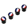 4pcs/set - valve caps - france logoExterior accessories