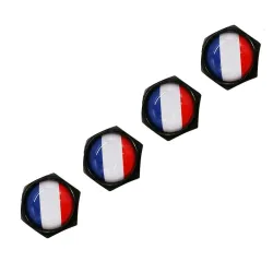 4pcs/set - valve caps - france logoExterior accessories