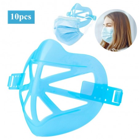10 pieces - 3D face under mask holder - bracketMouth masks