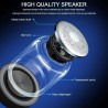C7 - Bluetooth speaker - portable - wireless - 7-color changing lights - transparentBluetooth speakers