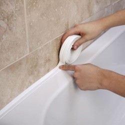 Bathroom / kitchen / windows sealing tape - self-adhesive strips - waterproofBathroom