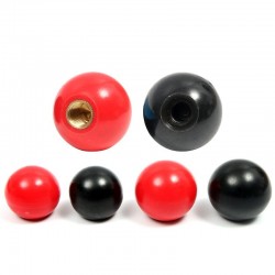 Red Black Copper - Ball Lever Knob - 2pcsBalls