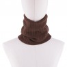 Knitted warm scarf with plush - unisexScarves