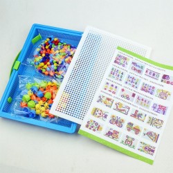 Mushroom - DIY - Children's Educational Toys - 296PCSConstruction