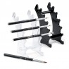 Nail Art - Brush Holder - Black - WhiteEquipment