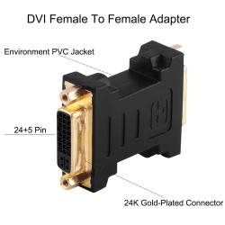 DVI female to female - adapter - 1920 * 1080PSplitters