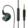 QKZ AK9 - 3.5mm - wired earphones - noise cancellingEar- & Headphones