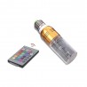Acrylic crystal LED bulb - RGB - E27 - E14 - AC85 - 265VE14