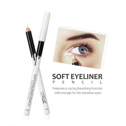 White eye pencil - eyeliner - 12 piecesEyes