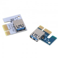 USB 3.0 PCI-E 1X to 16X - graphics extension cable - PCI-E extended line - card adapterElectronics & Tools