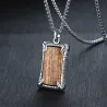 Rosewood pendant - necklace - keychain - braceletNecklaces