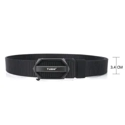 Tactical nylon belt with metal buckle - adjustableBelts