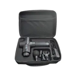 Massage gun - deep muscle relaxation - pain relief - 5 heads body massager with storage bagMassage