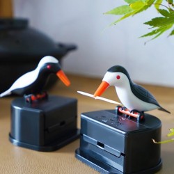 Automatic toothpick container - colorful birdKitchen