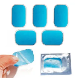 Hydrogel abdominal stickers - replacement patches for slimming / massage belts - 50 piecesFitness