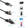 8.0mm - USB endoscope camera - 1080P HD - 8 LED - waterproof cable - for Android / PCCamera