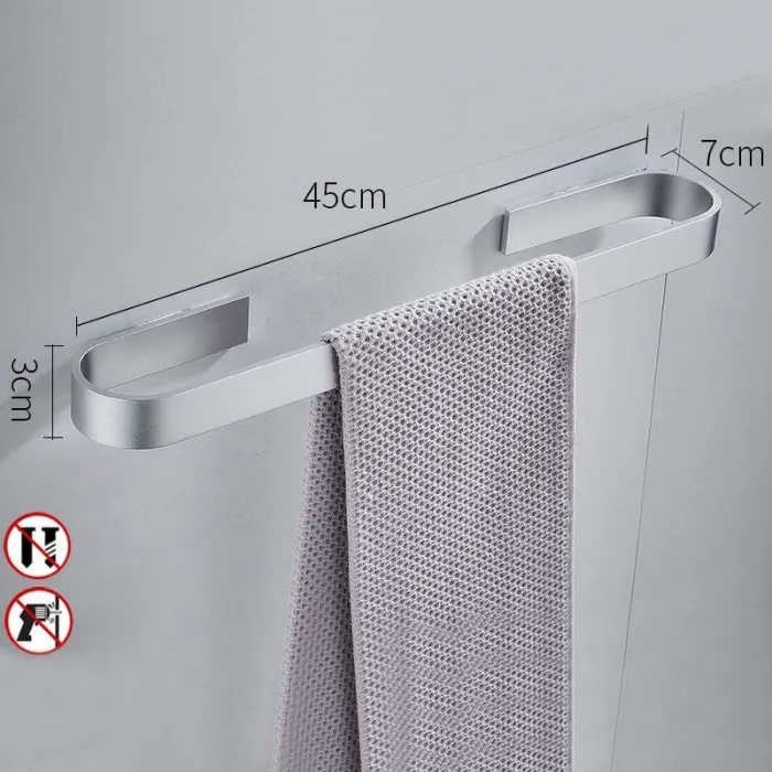 Towel holder - wall mounted - waterproof - kitchen - bathroomBathroom & Toilet