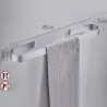 Towel holder - wall mounted - waterproof - kitchen - bathroomBathroom & Toilet