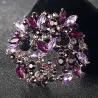 Crystal flowers - broochBrooches